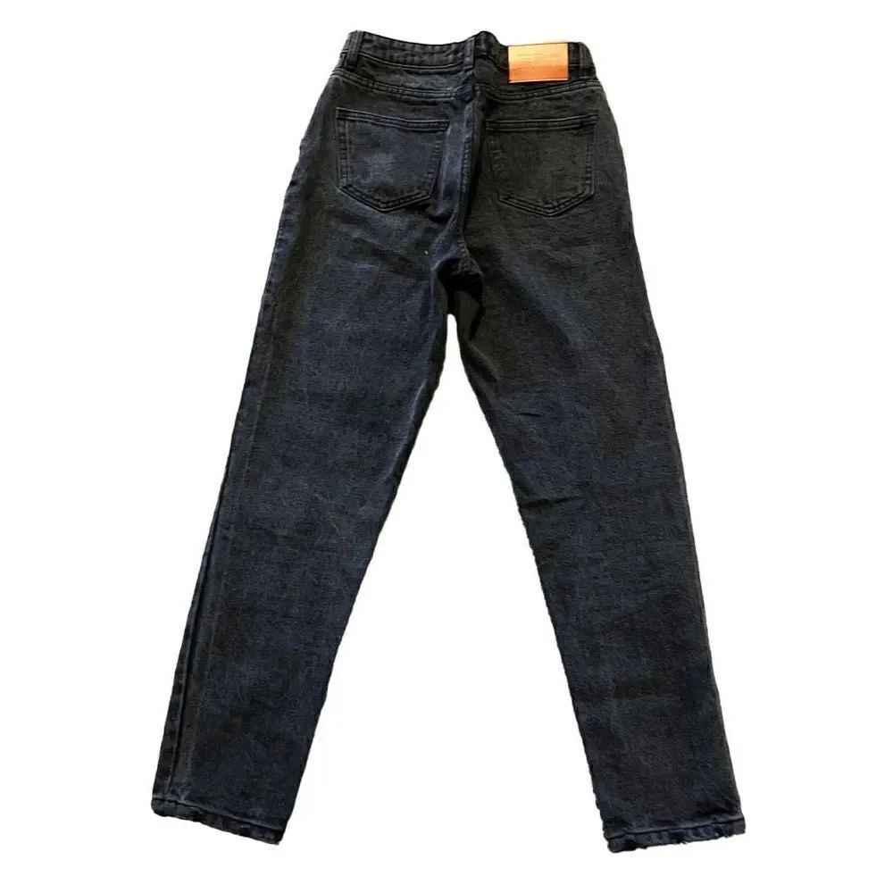 Princess Polly Black High Waisted Jeans Size 4